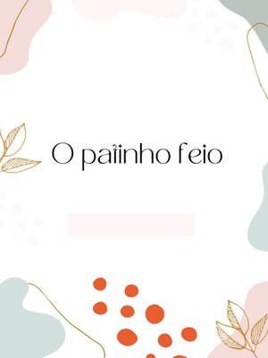 cover image of O patinho feio